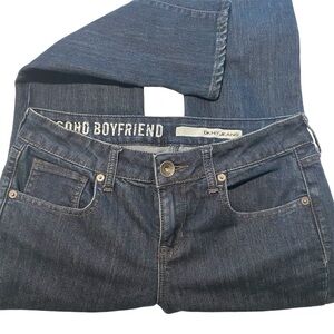 DKNY Soho Boyfriend Relaxed Jeans Dark Wash Denim Size 4